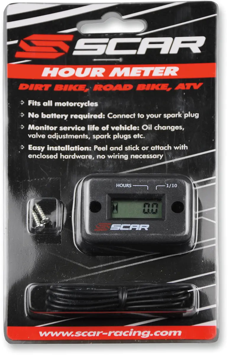 Scar Betriebsstundenzähler - Digitaler Motortimer