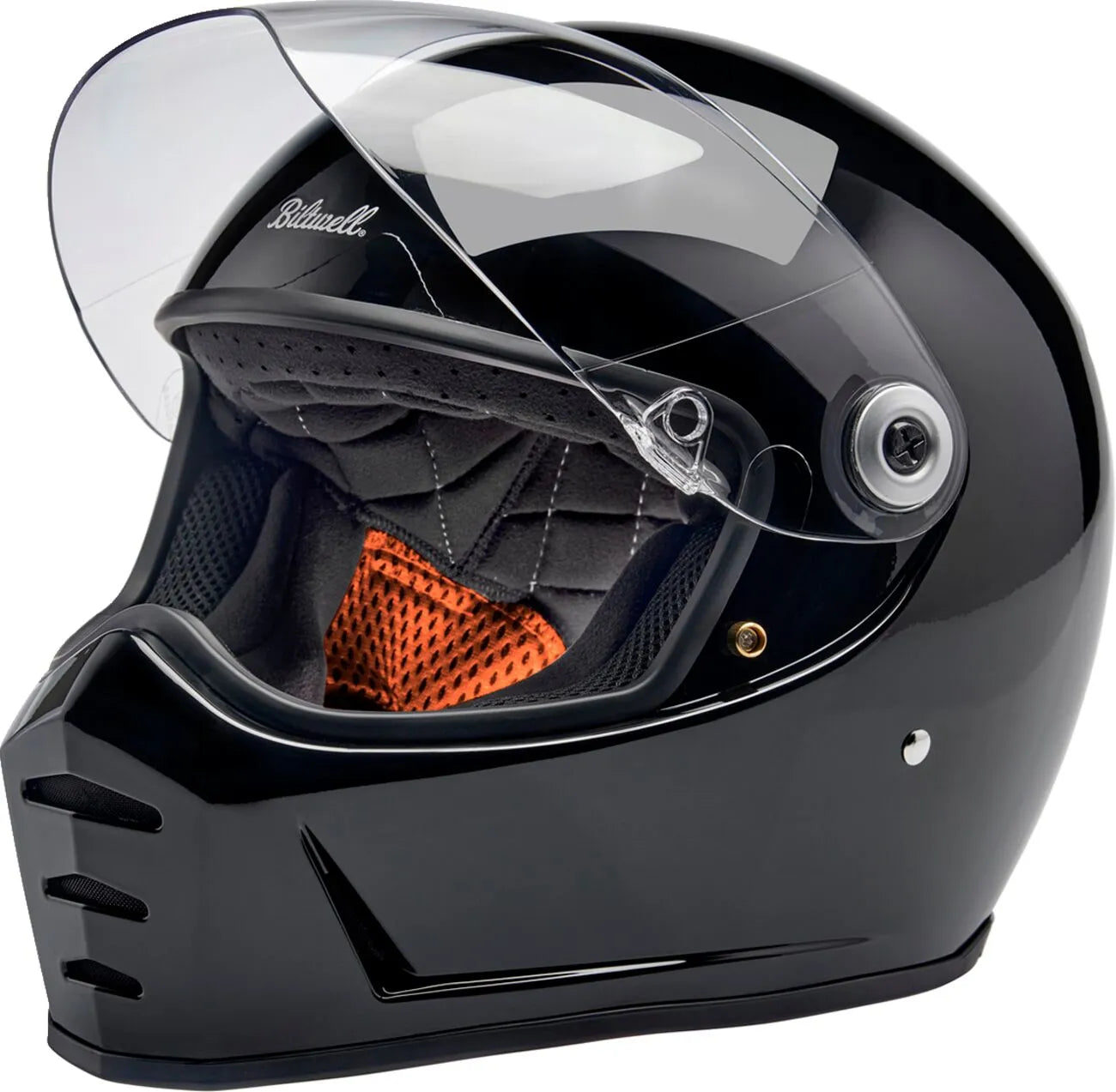 Biltwell Lane Splitter 22.06 Helm - Glänzend Schwarz