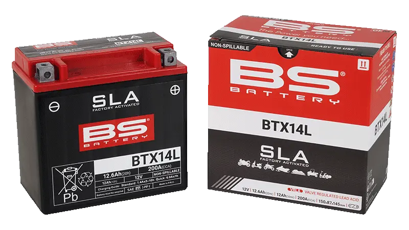 BS Battery AGM-Batterie – 12 Ah, 200 CCA