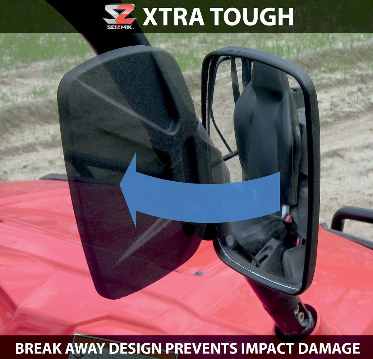 Moose Offroad UTV Seitenspiegel - Konvex