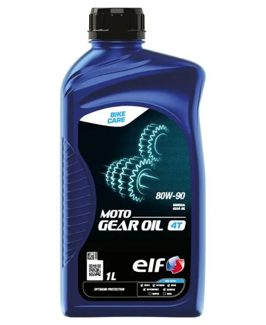 Elf Moto Gear Oil 80w-90 For Motorcycle Transmissions