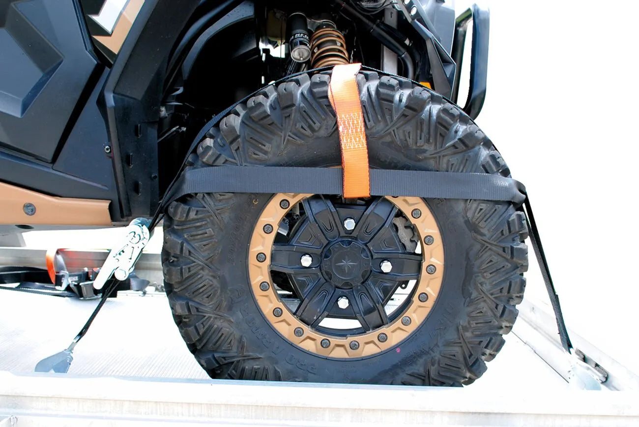 Moose Offroad Radnetz-Zurrgurte für UTV-Transport