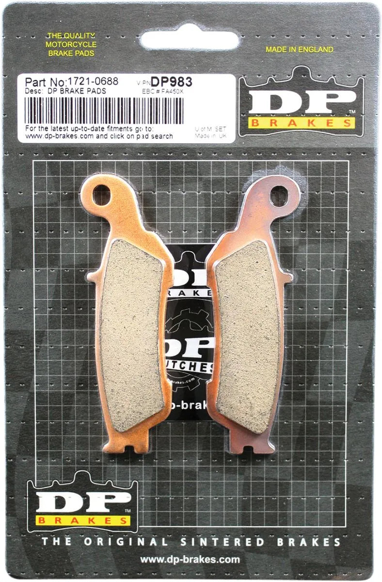 Dp Brakes Standard-Sinterbremsbeläge