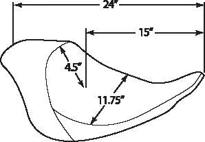 Drag Specialties Ez-on Mount Solo-Sitz