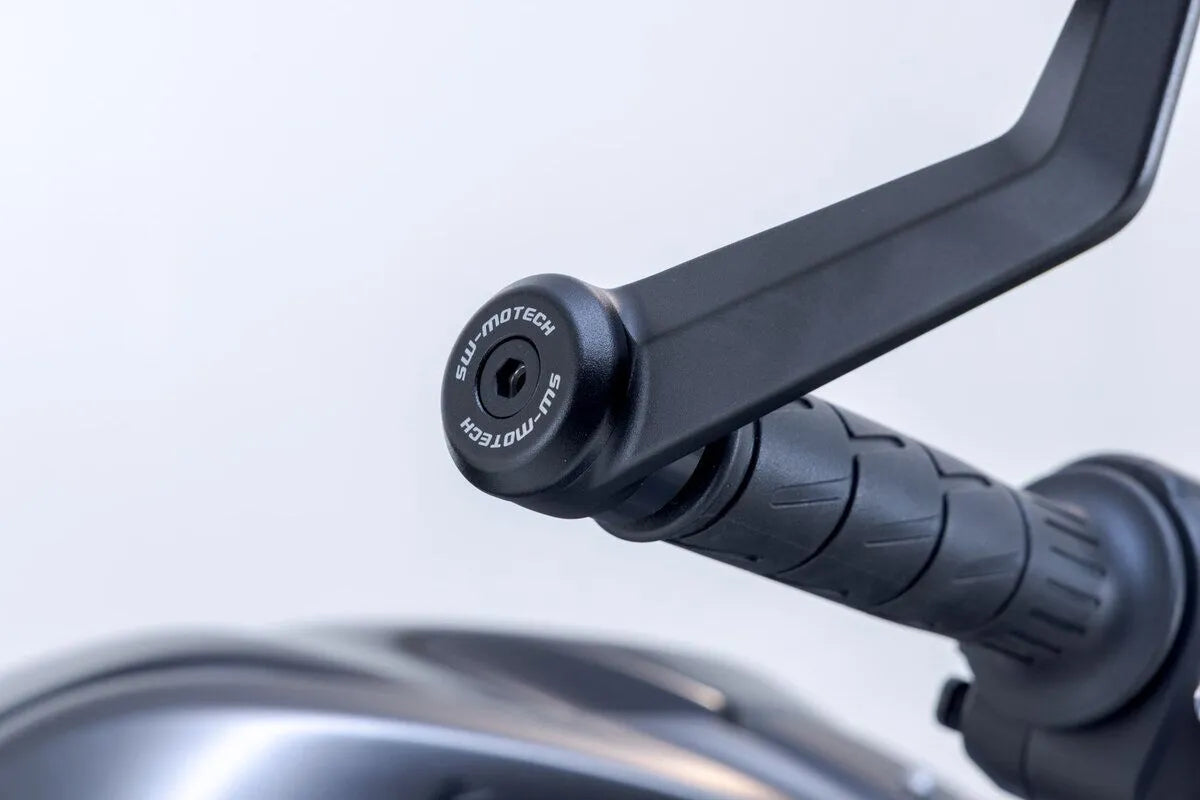 Sw-motech Lenkerendenspiegel - Schwarzes Aluminium