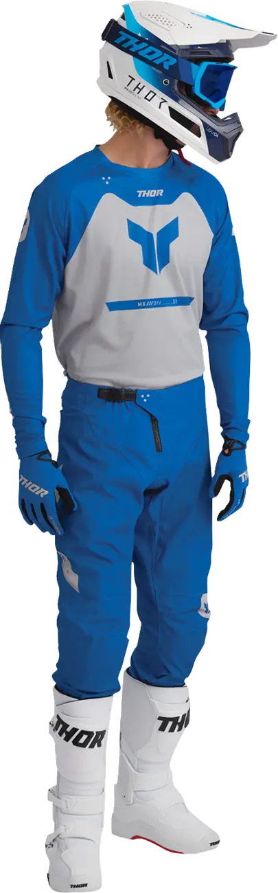 Thor Ridemode Static Handschuhe - Schwarz/Blau