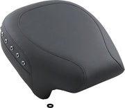 Mustang breite Rücksitzbank - Schwarzes Vinyl mit Nieten