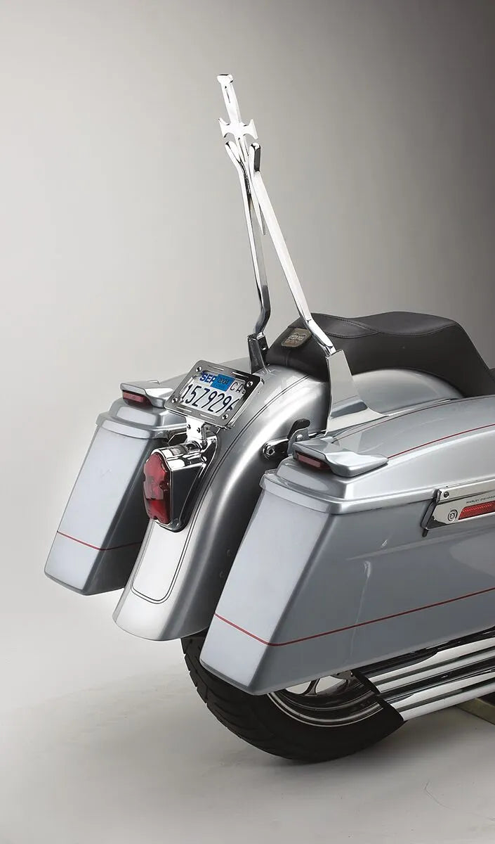 Cycle Visions Daggertude Sissy Bar - Chrom, 18"