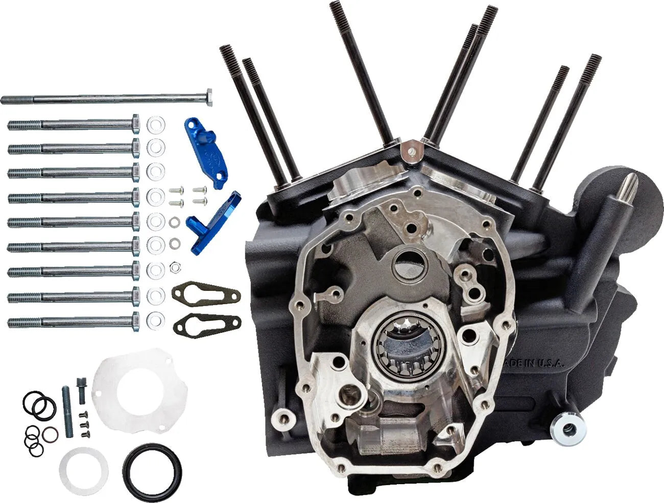S&amp;S Cycle MK-Serie Motorgehäuse für Touring-Modelle