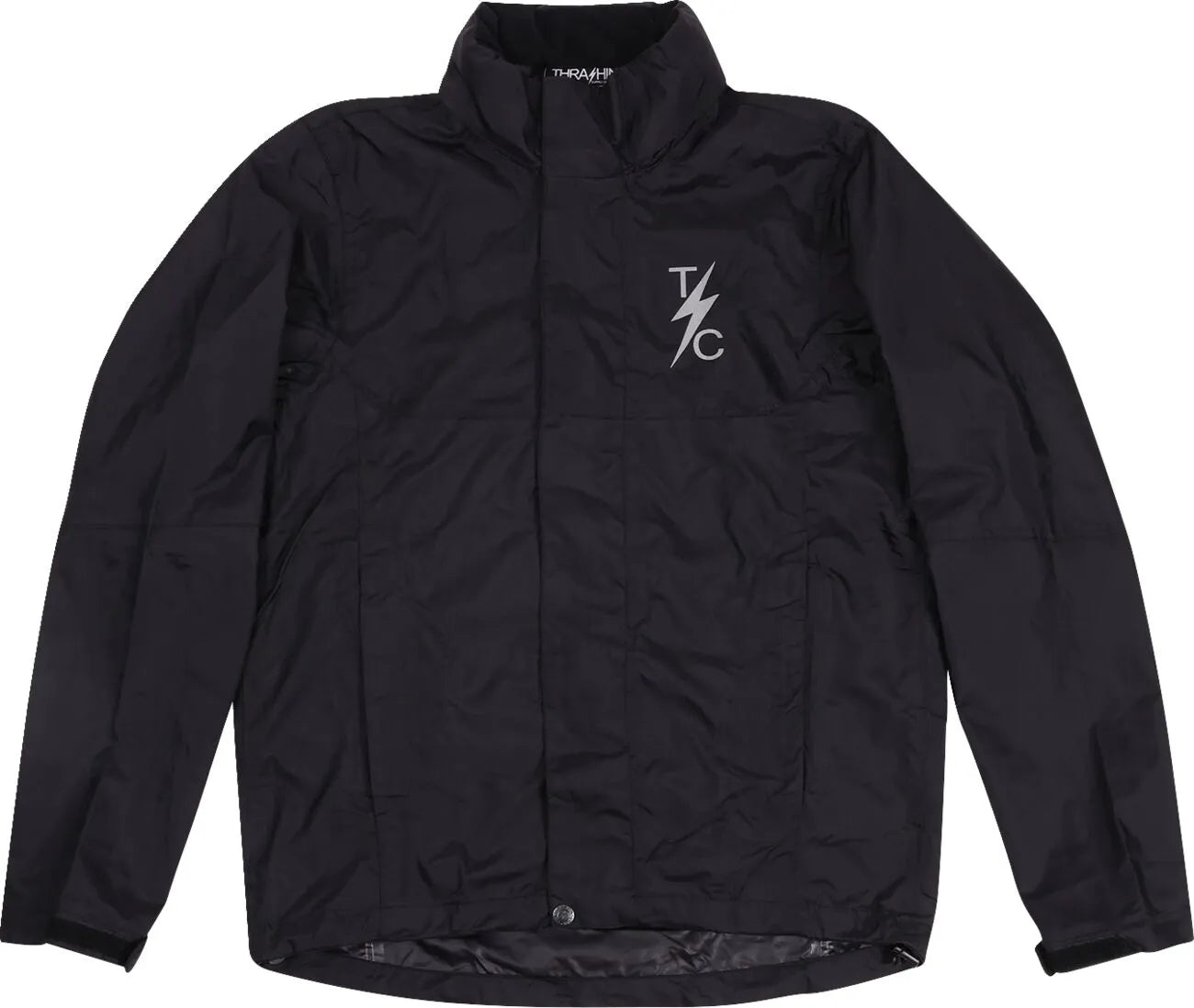 Thrashin Supply Co. Mission Wasserdichte Regenjacke - Schwarz
