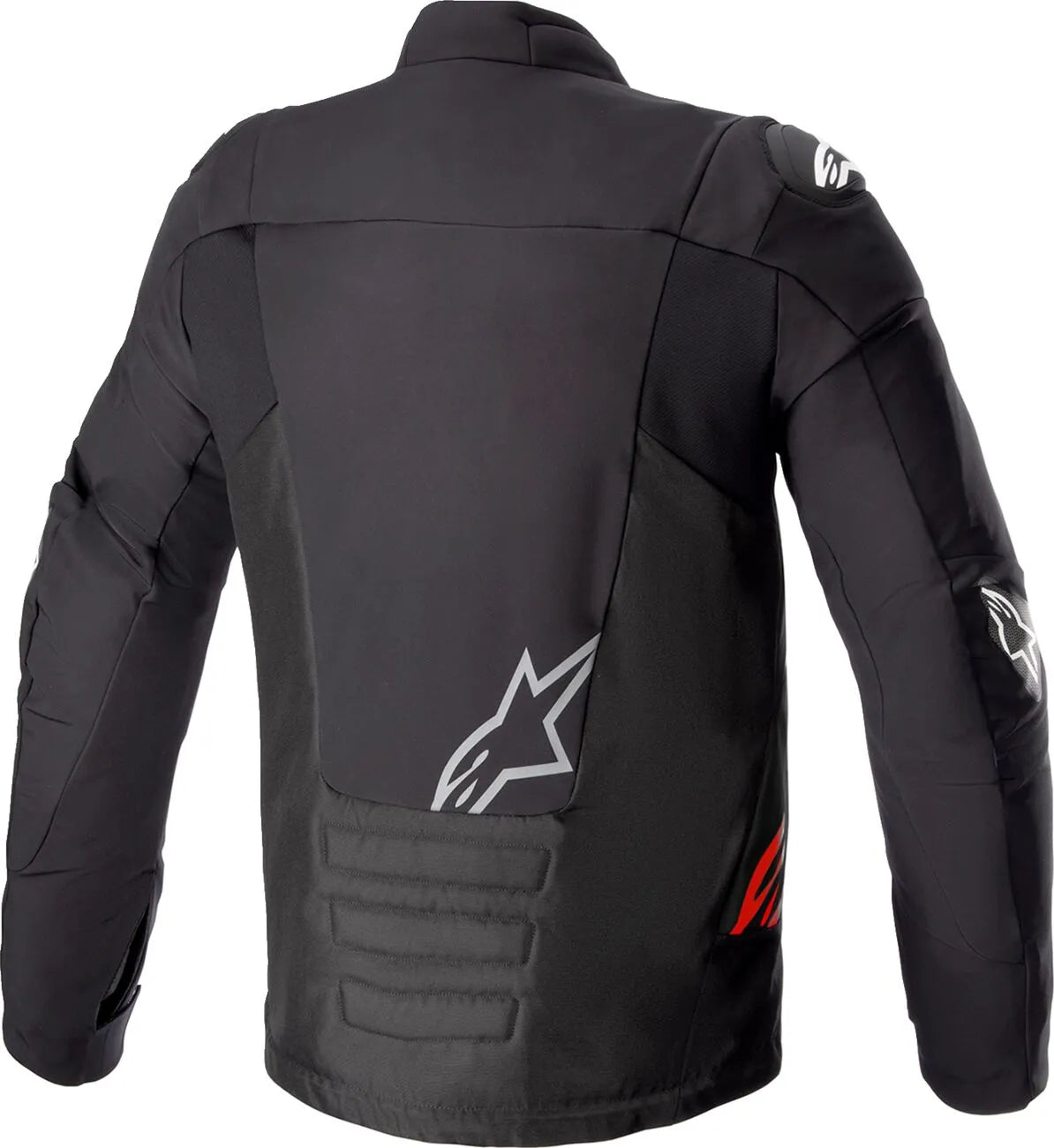 Alpinestars SMX Wasserdichte Motorradjacke – Schwarz/Grau/Rot