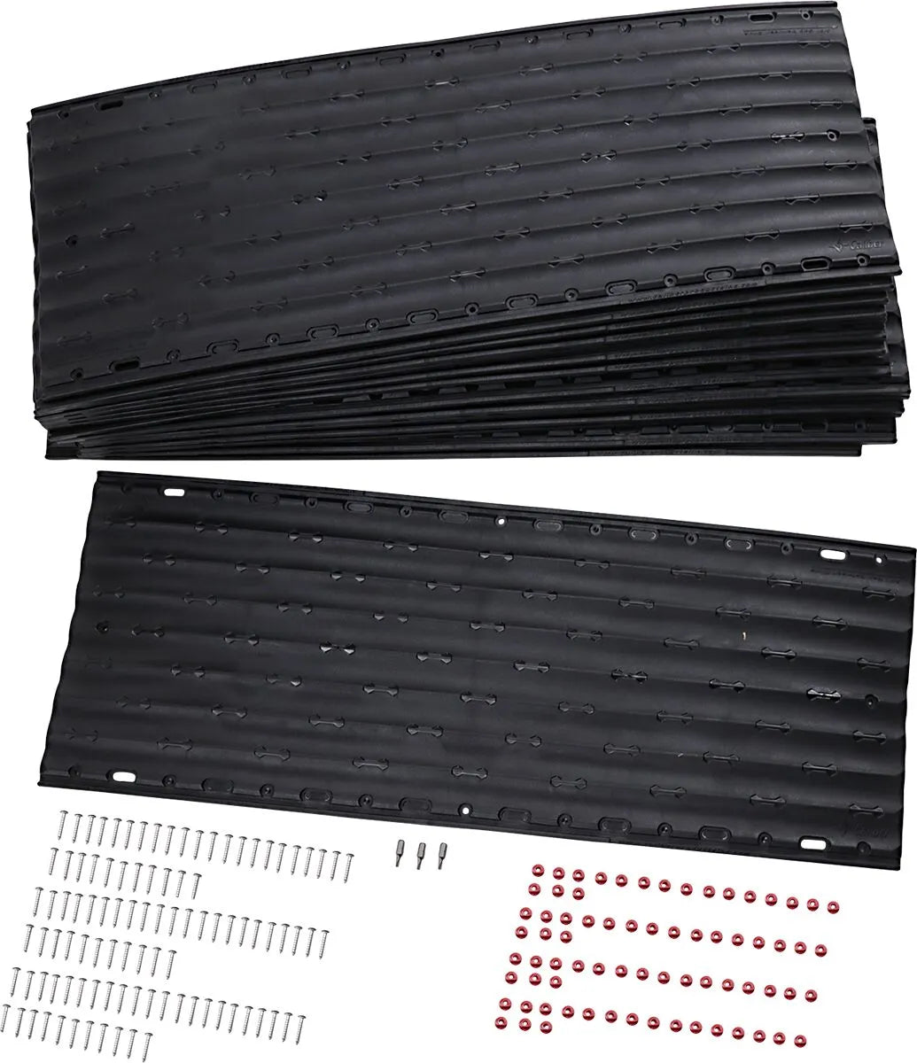 Caliber Lowpro Glides™ Anhängerbodenbelag – 12 Zoll breit, 16er-Packung