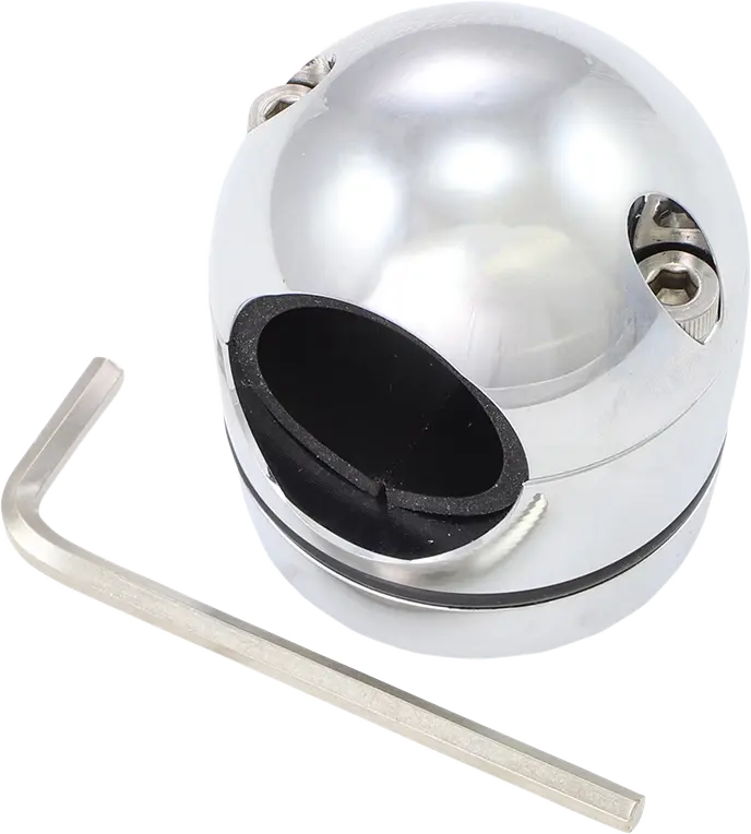 Drag Specialties Lenkerthermometer – Chrom