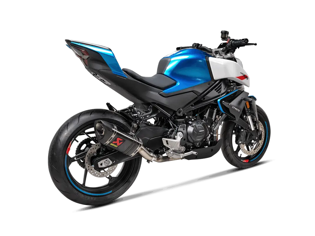 Akrapovic Slip-on-Schalldämpfer, Straßen-Carbonfaser