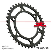 JT Sprockets Stahl-Kettenrad hinten - 520, 38 Zähne