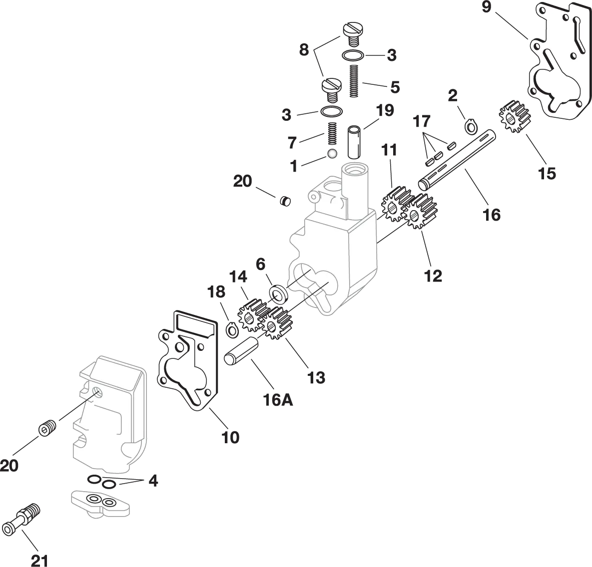 James Dichtung Ölpumpen-O-Ring für Ölpumpe