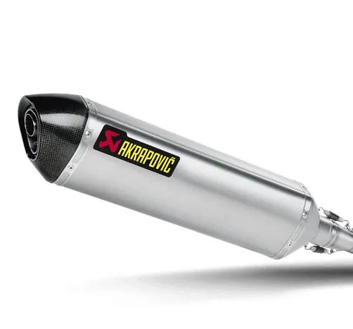 Akrapovic Ersatzschalldämpfer – Titanoptik