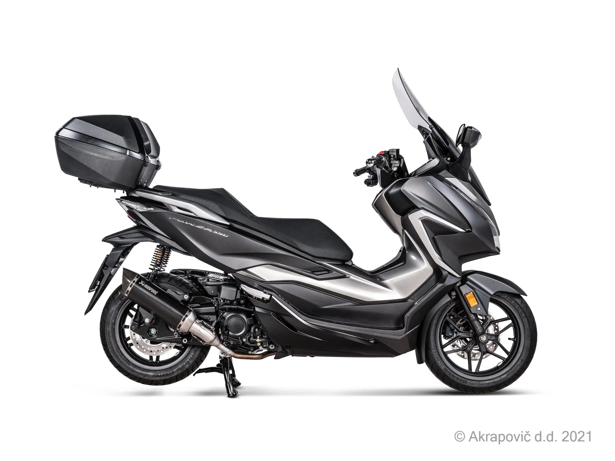 Akrapovic Slip-on-Schalldämpfer für Roller