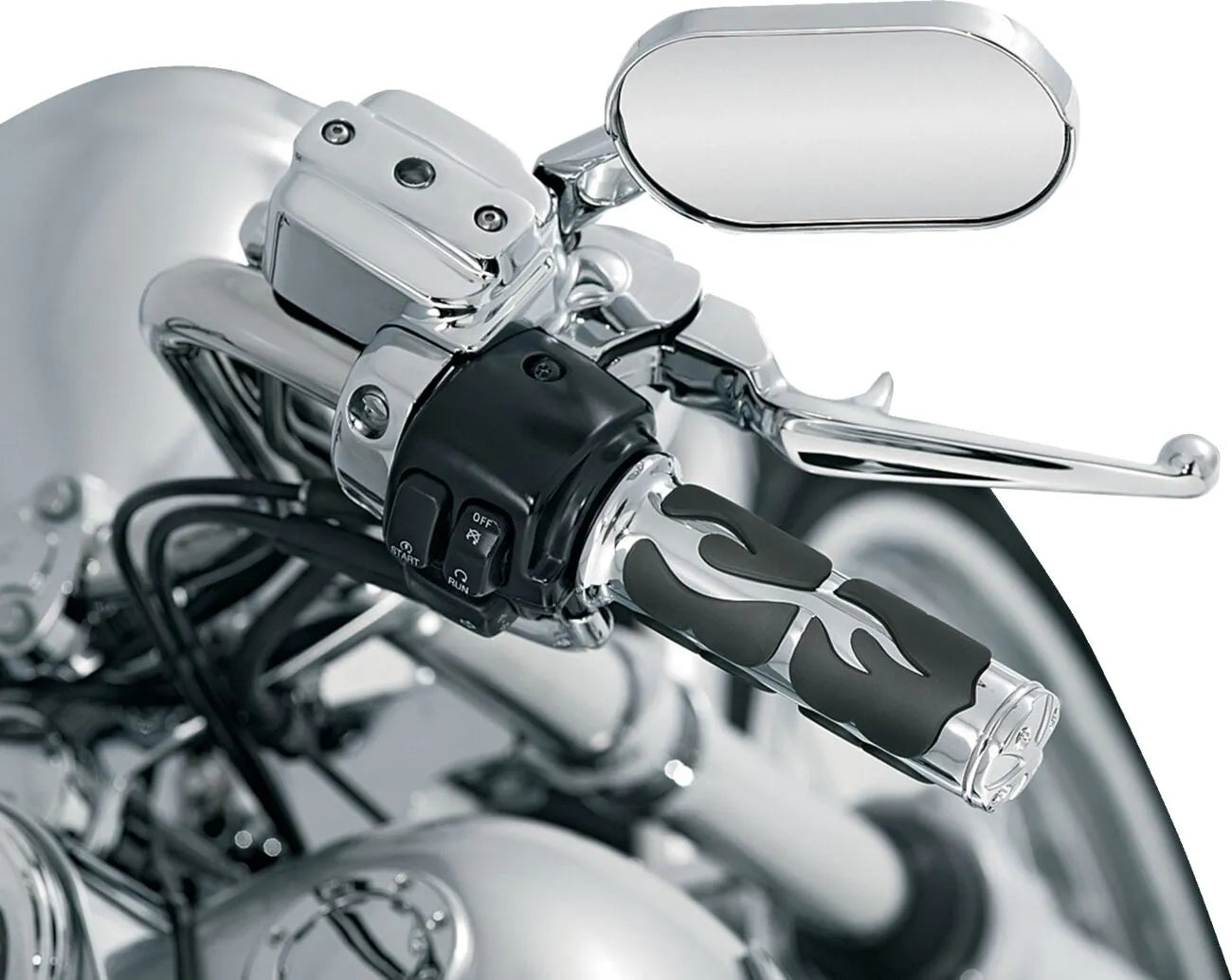 Kuryakyn Iso®-Flame Griffe – Verbesserter Komfort &amp; Stil