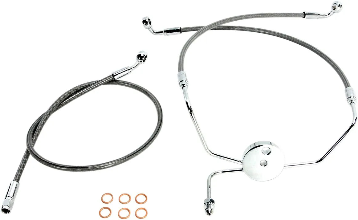 Magnum Shielding XR Vorderbremsleitungssatz für Harley-Davidson
