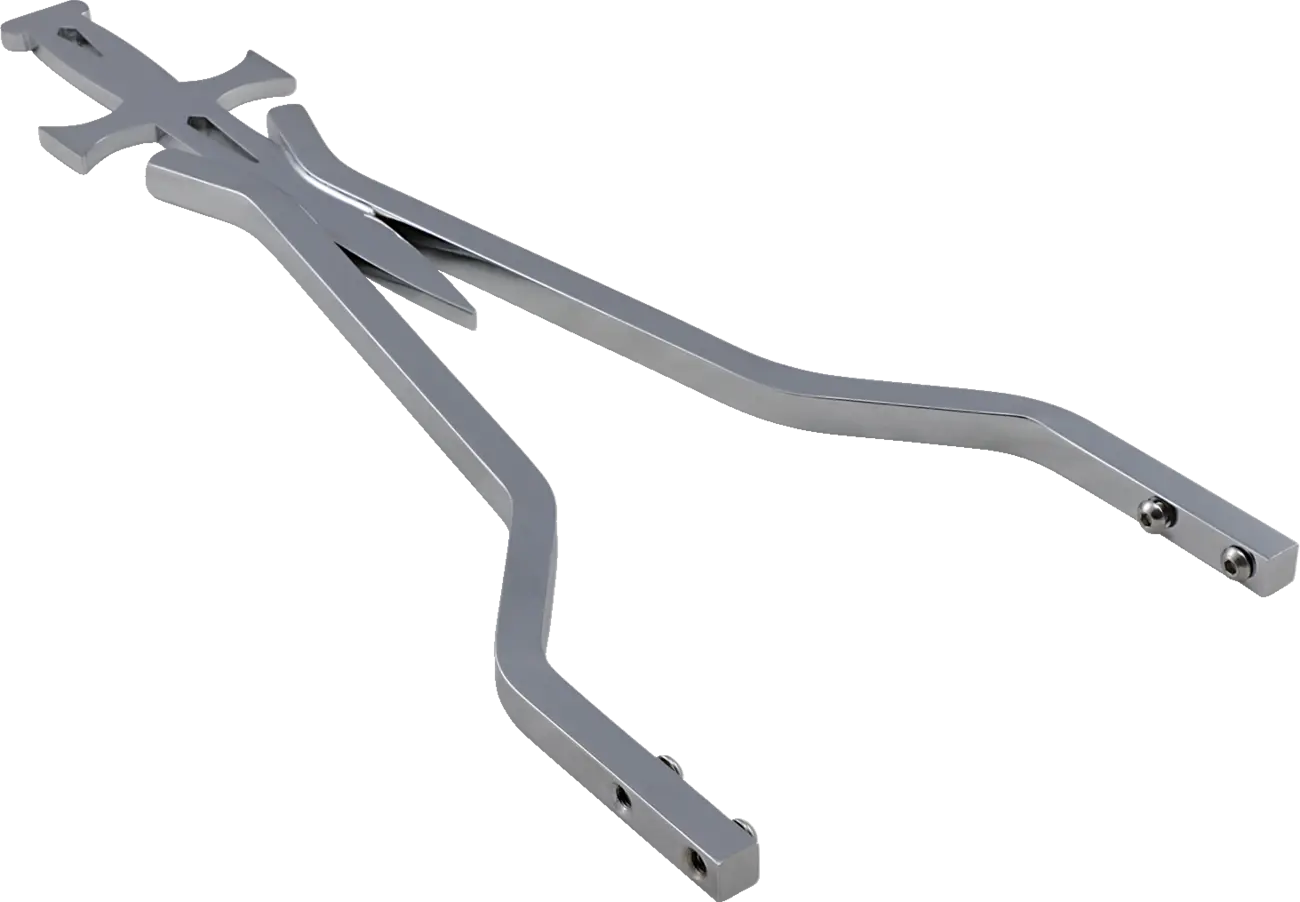 Cycle Visions Daggertude Sissy Bar - Chrom, 18"