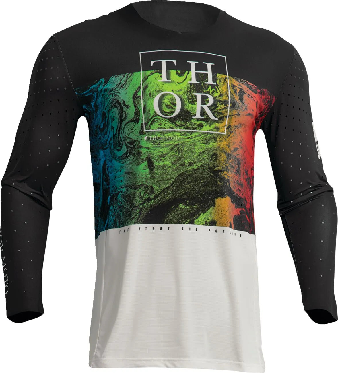 Thor Prime Melter Jersey – Schwarz/Weiß