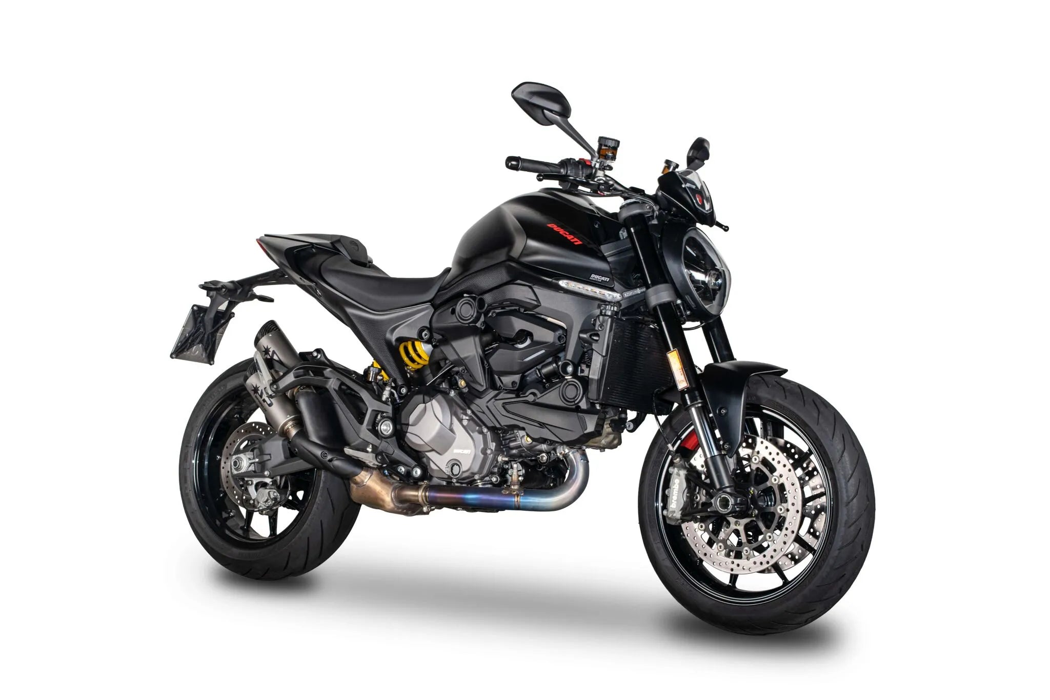 Spark Dyno Slip-on Schalldämpfer für Motorrad