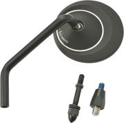 Daytona Aluminium Schwarzer Motorradspiegel