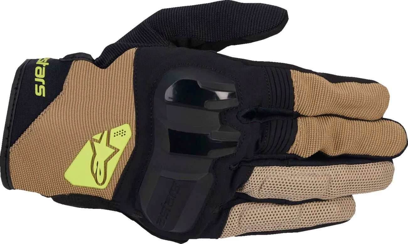 Alpinestars Chrome V2 Handschuhe – Schwarz/Dunkelkhaki