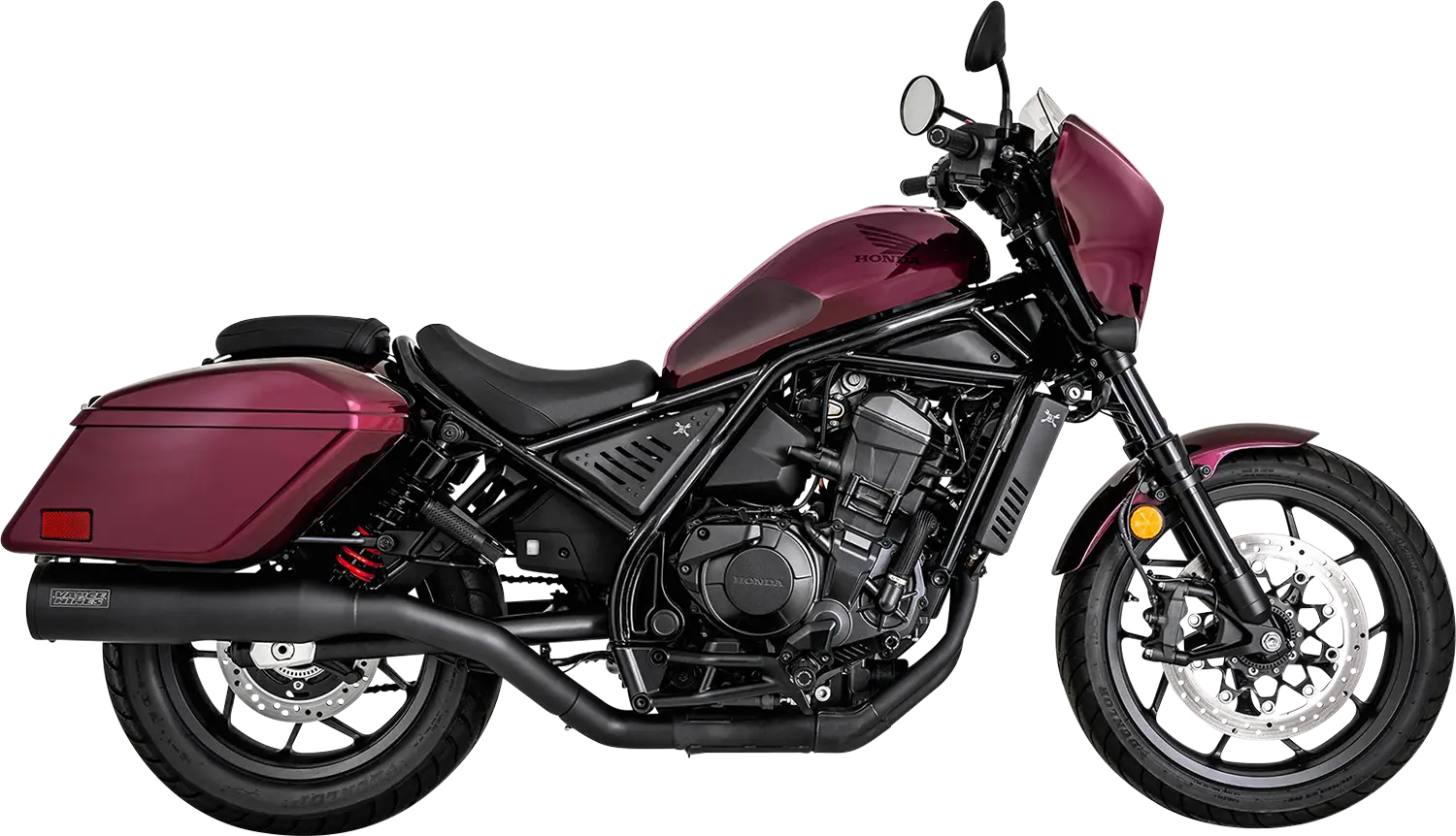 Vance &amp; Hines Hi-Output Slip-On-Schalldämpfer in Schwarz