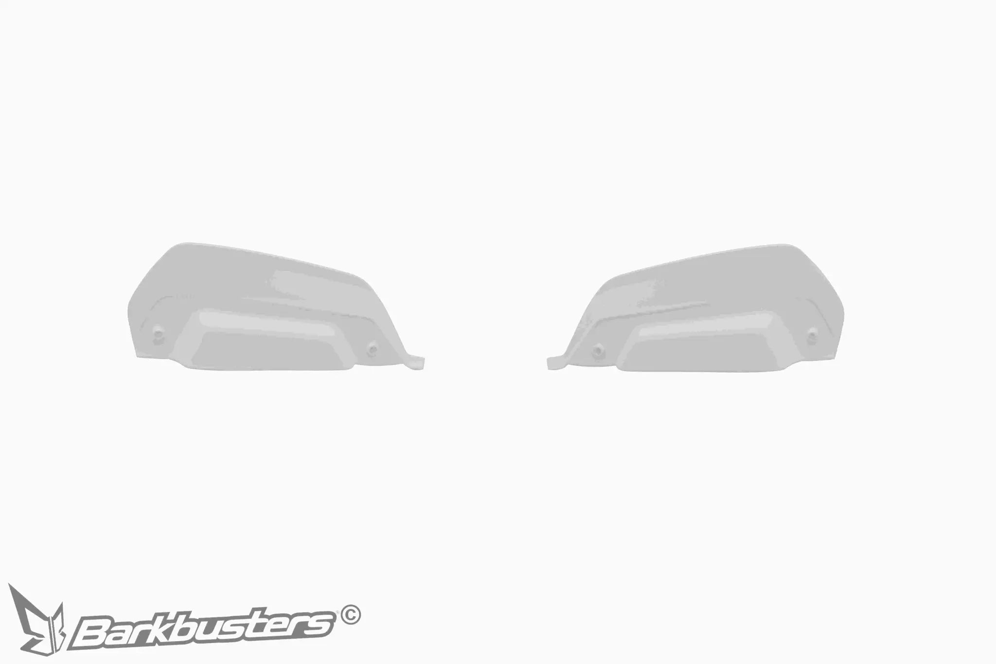 Barkbusters VPS Kunststoff-Schutzvorrichtungen – Weiß