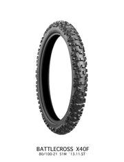 Bridgestone Battlecross X40 Vorderreifen 80/100-21