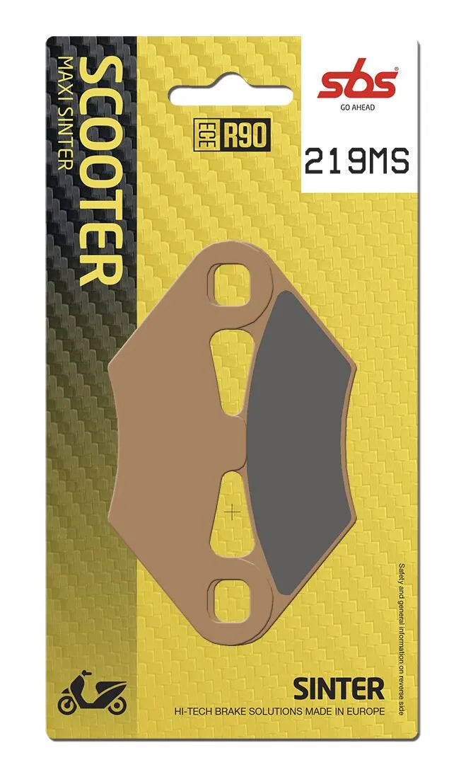 SBS MS Scooter Maxi Sinterbremsbeläge Set