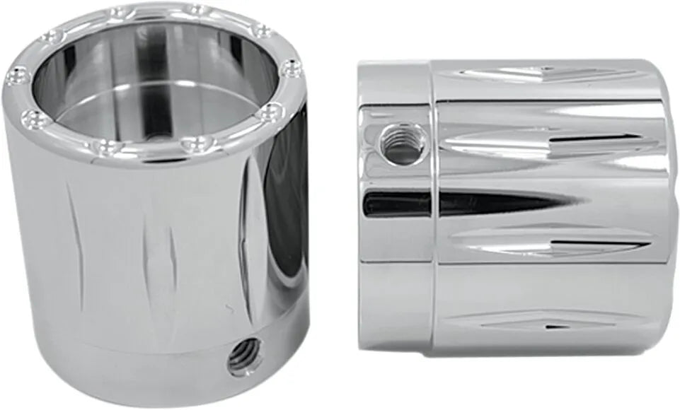 Avon Grips Vorderachsmutternabdeckung – Chrom