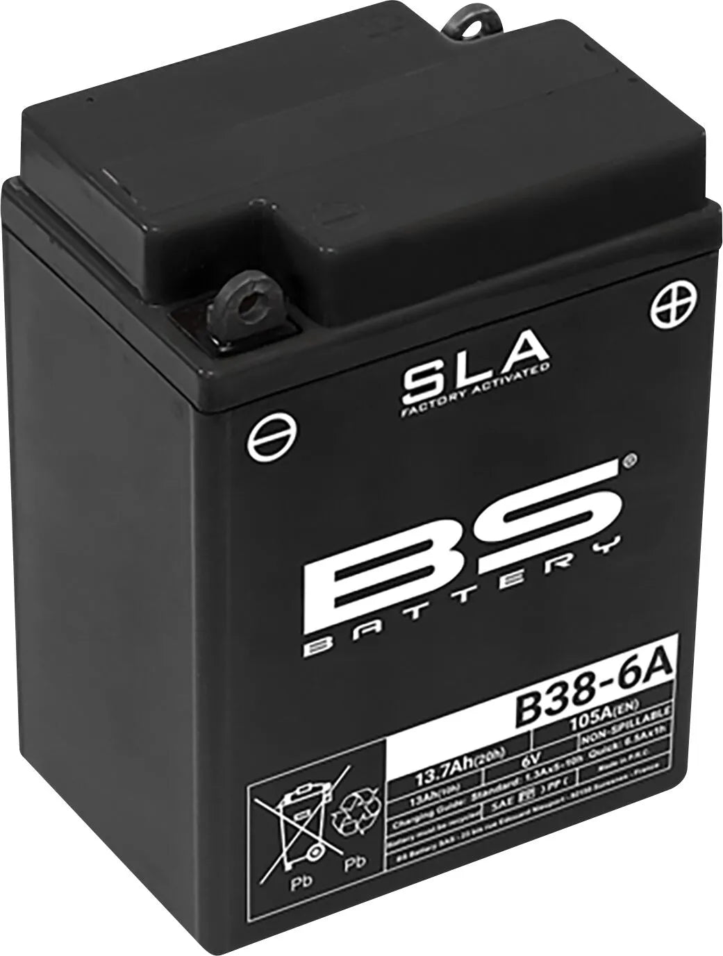 BS Batterie AGM 6V 13Ah - Wartungsfreie Batterie