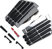 Kuryakyn Transformer Fußmatten - Chrom