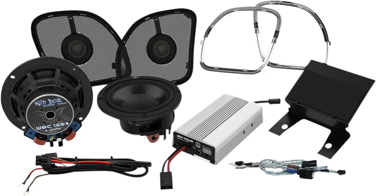 Wild Boar Audio 400W Road Glide Lautsprecher-/Verstärker-Kit