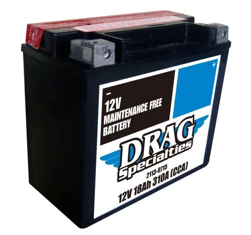 Drag Specialties AGM-Batterie 18 Ah