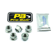Pro Bolt Titan-Kettenradmuttern – 5er-Pack