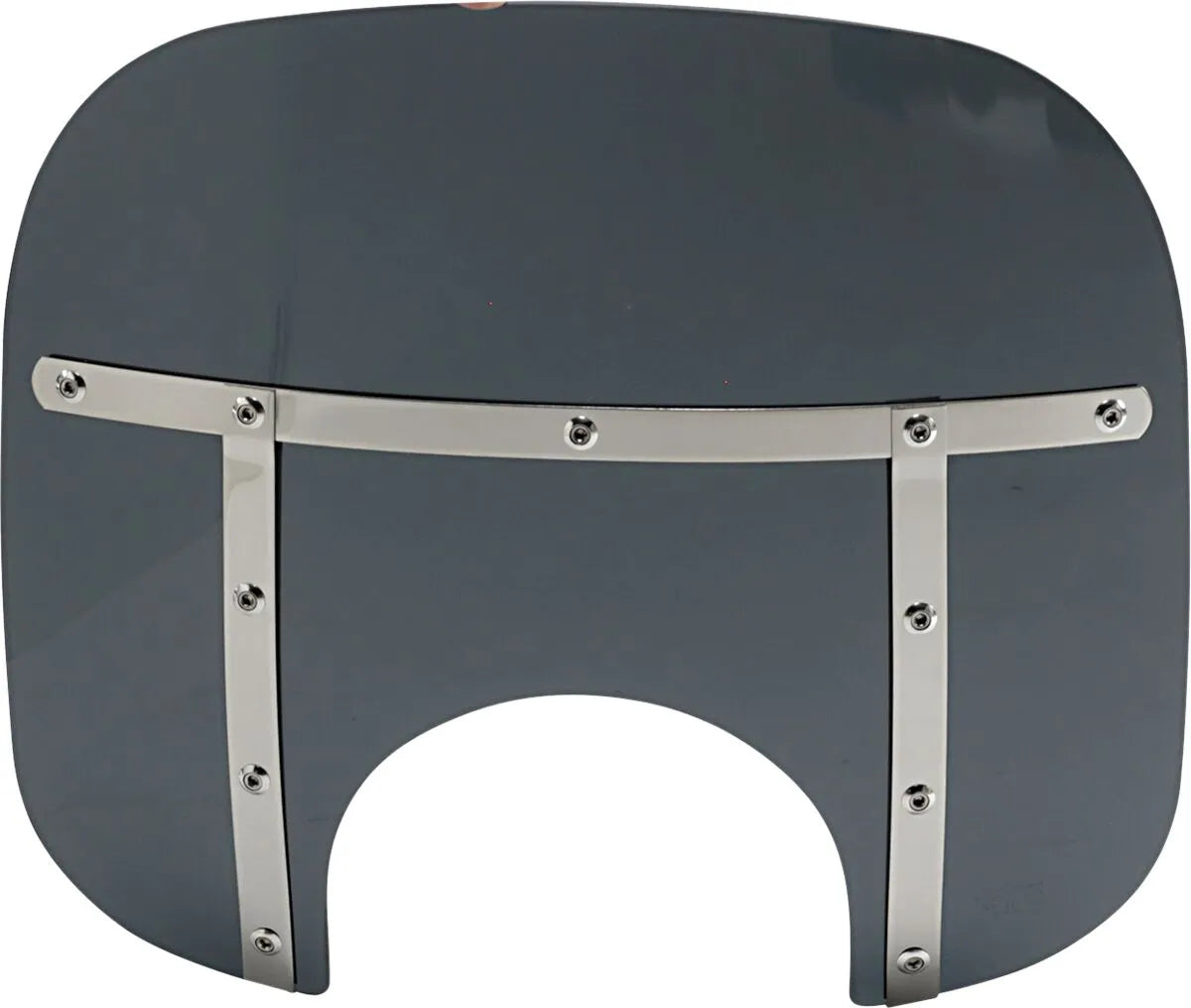 Memphis Shades Fats Windschutzscheibe – Dunkelschwarzer Rauch