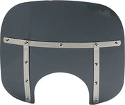 Memphis Shades Fats Windschutzscheibe – Dunkelschwarzer Rauch