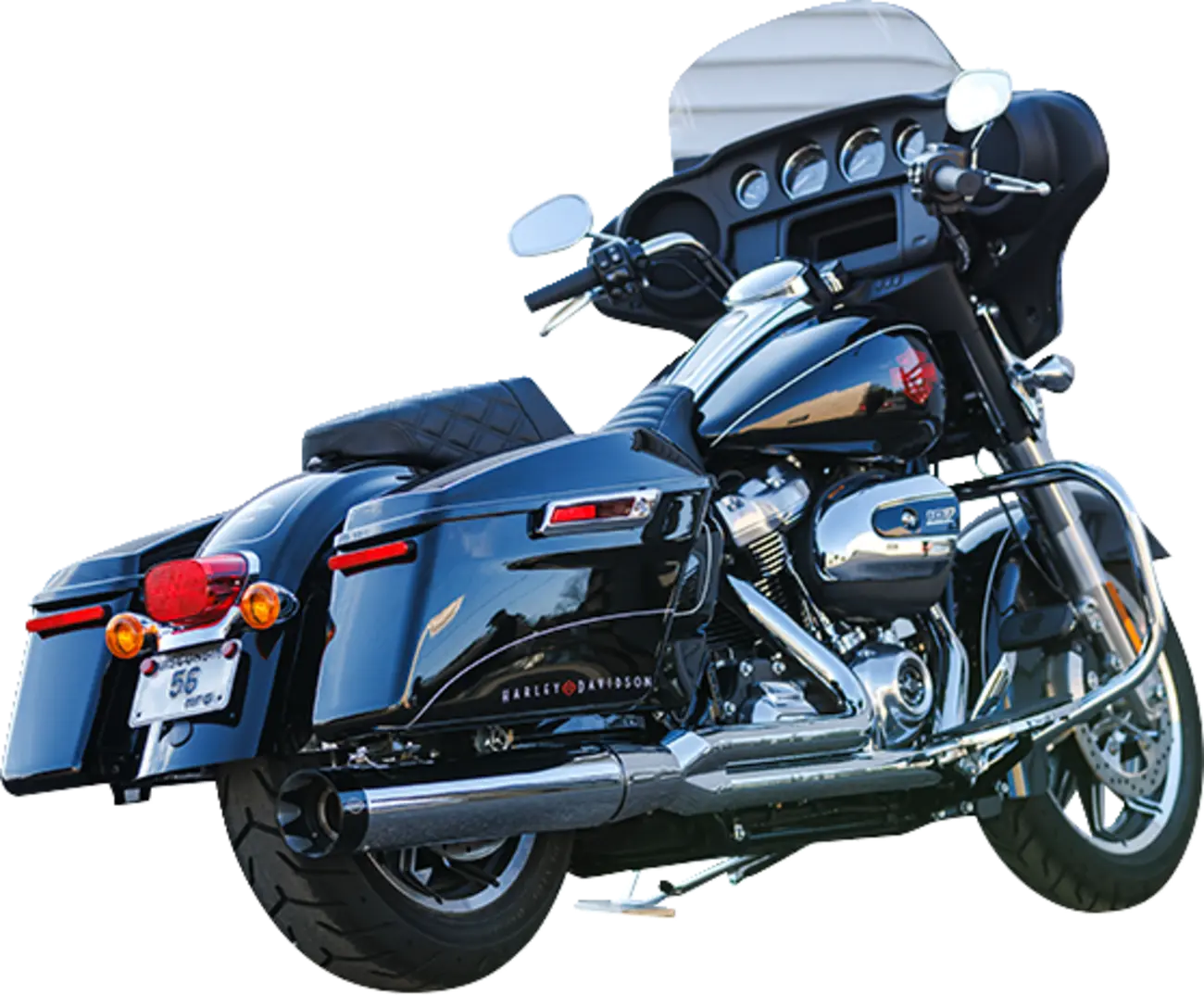 S&amp;S Cycle 2-in-1 Sidewinder Auspuffanlage