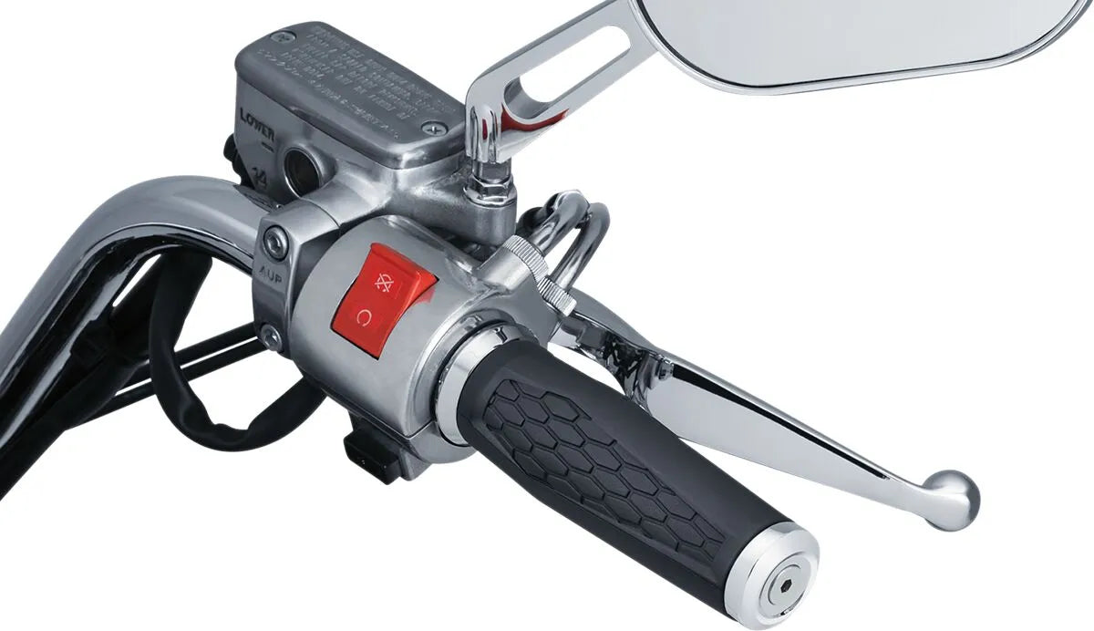 Kuryakyn Hex Griffe - Chrom, 1" Lenker