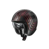 Premier Helmets Vintage Carbon Jethelm – Platinum Edition