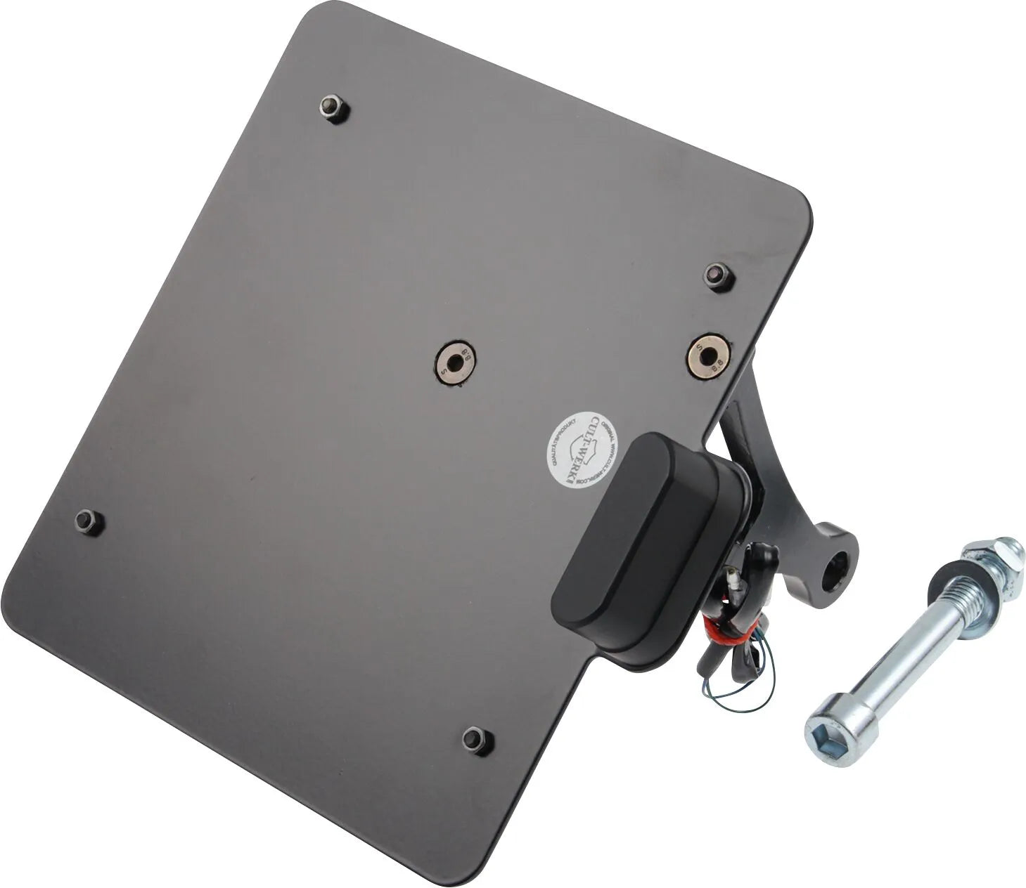 Cult Werk Kennzeichenhalter mit LED-Beleuchtung