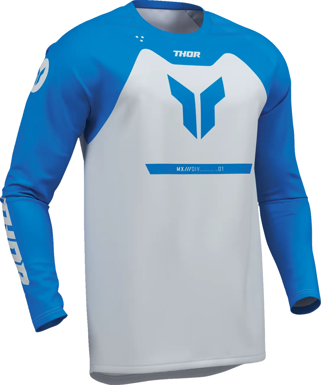 Thor Youth Ridemode Menace Jersey - Blau/Grau