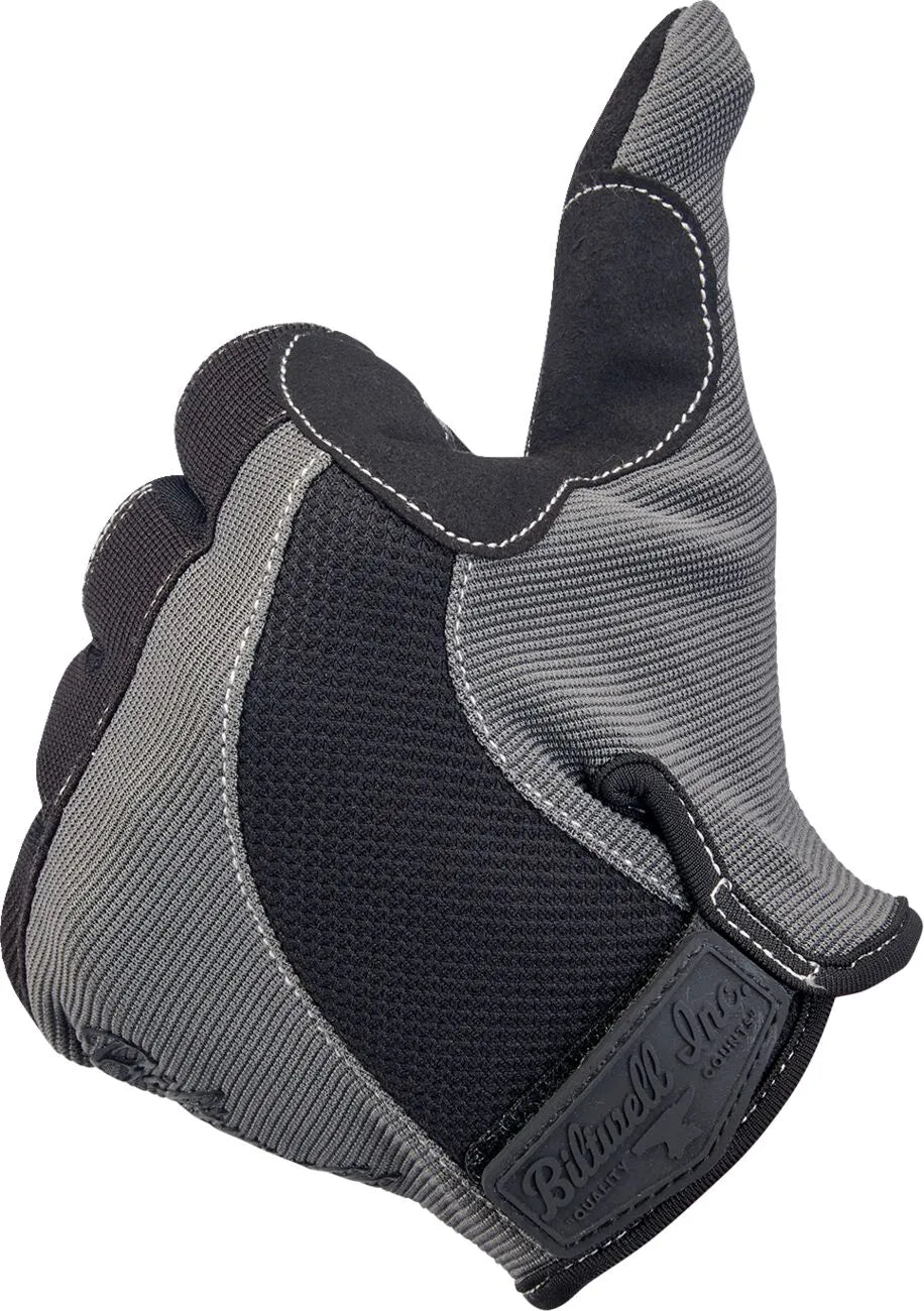 Biltwell Motorradhandschuhe - Schwarz/Grau