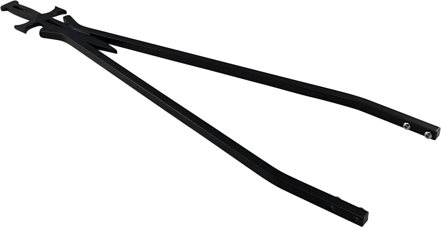 Cycle Visions Daggertude Sissy Bar - 30" Stahl