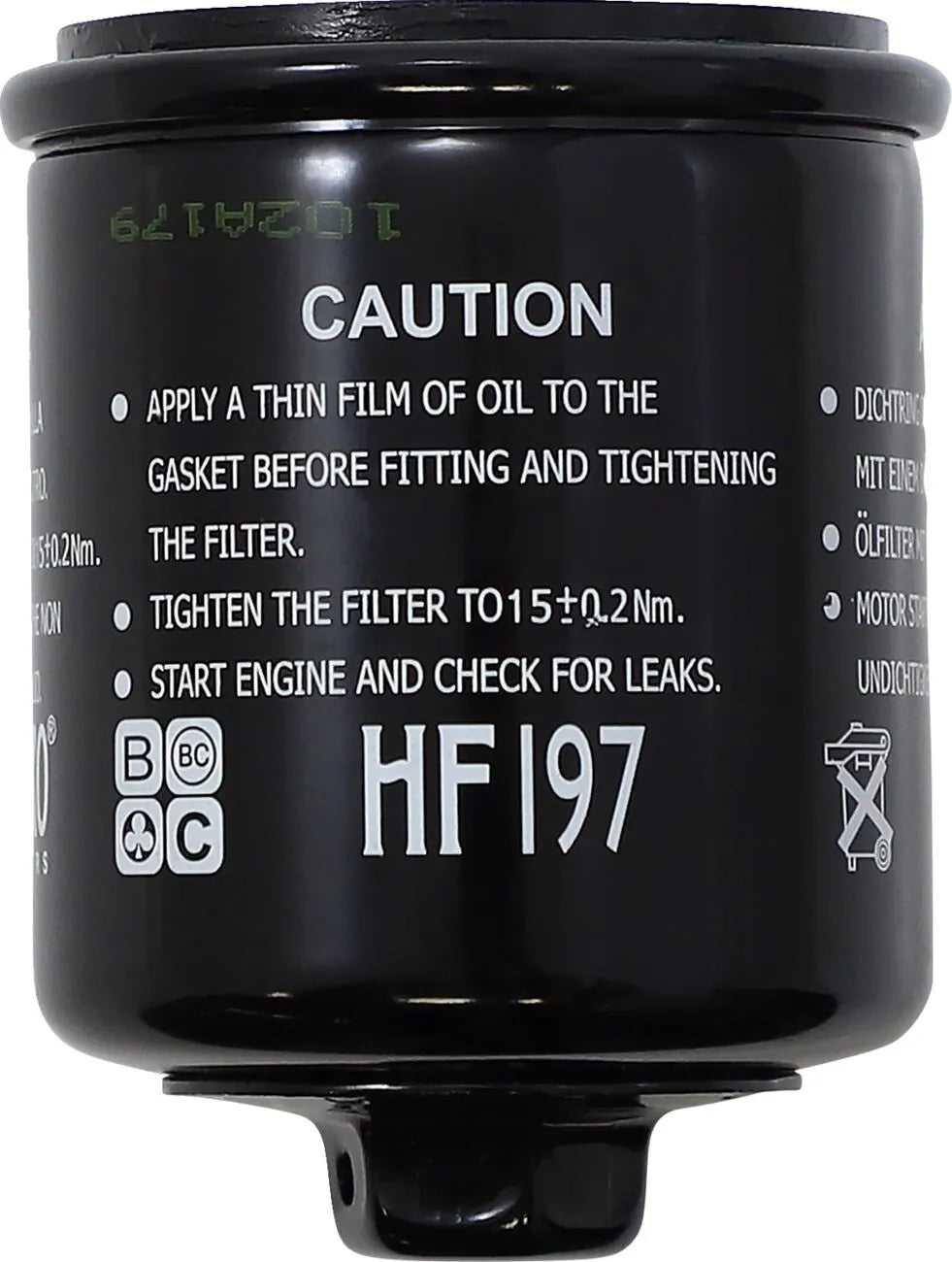 Hiflofiltro Ölfilter HF197