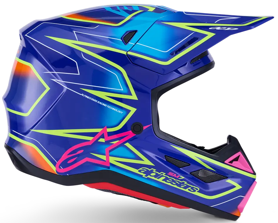 Alpinestars S-M7 Cast Helm - Offroad-Schutz